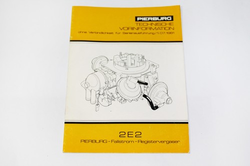 Solex pierburg 2e2 vergaser - solex,