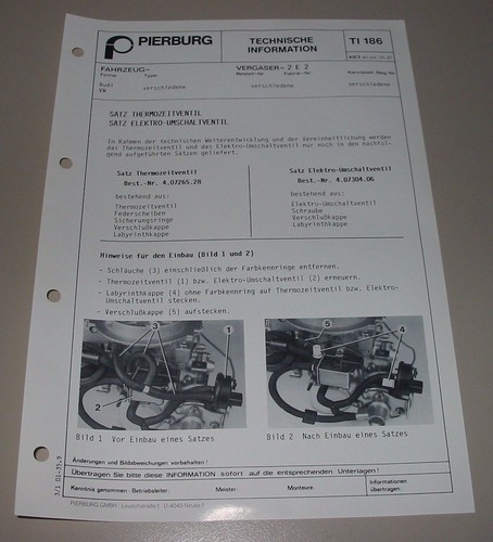 Technische information - technische,
